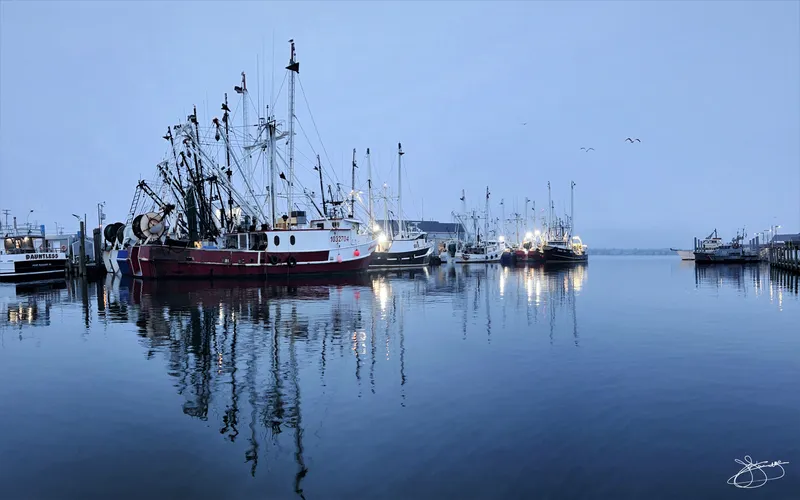 Point Pleasant Fishing Boats on a Quiet Morning