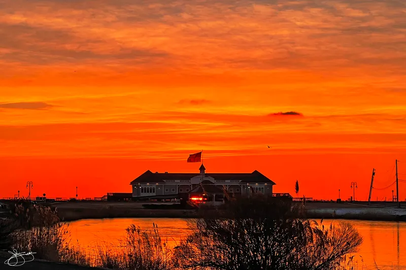 Explosion of Light off Silver Lake in Belmar