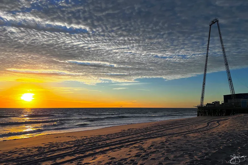 Seaside Heights Sunrise at Casino Pier