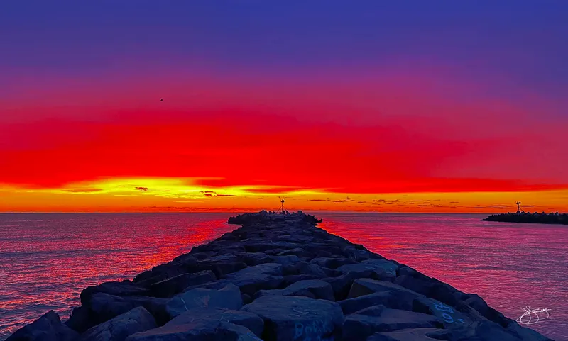 The Morning Light Paints the Sky