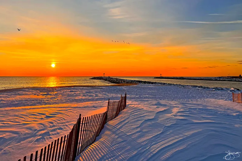 Light and Wind Play With Snow a Little More