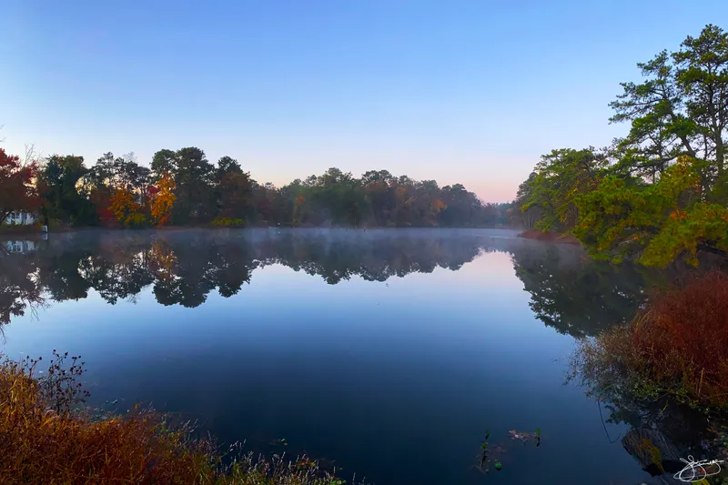 Godfrey Lake Misty Morning