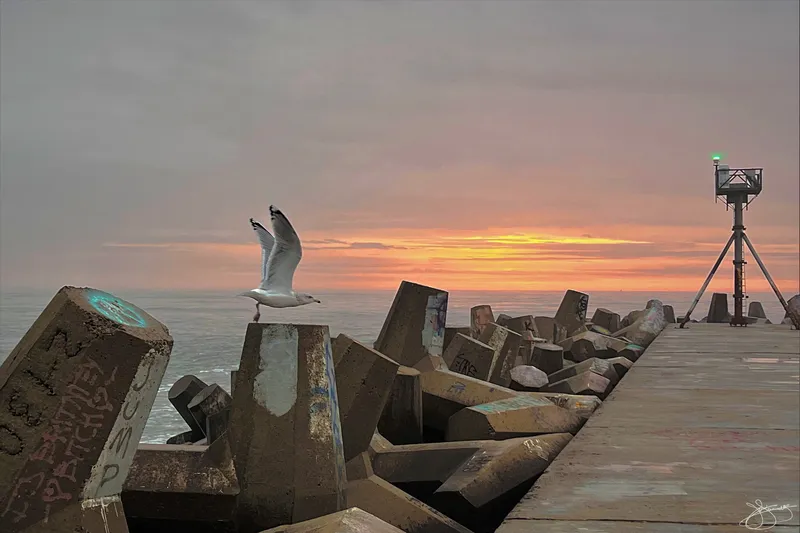 Quiet Morning on the Pt Pleasant Jetty