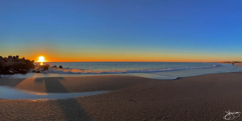 Shadows of the Morning Sunrise