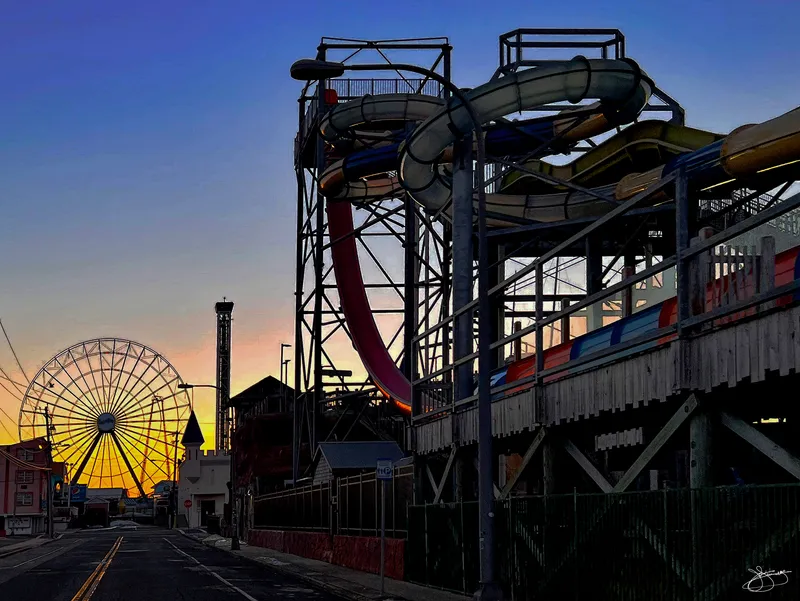 Ferris Wheel in Winter