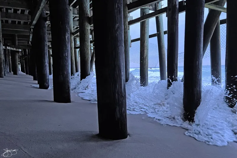 Under the Casino Pier